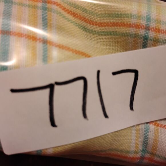 Brooks Brothers Vintage shirt mens M Medium green plaid pastel made in USA long - Picture 7 of 7